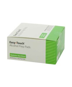 EasyTouch-Alcohol-Prep-Pads-100-count-Gamma-Sterilized,-Spun-Lace