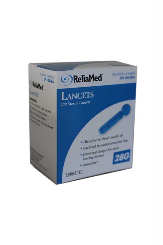 RELIAMED UNIVERSAL LANCETS 100ct.