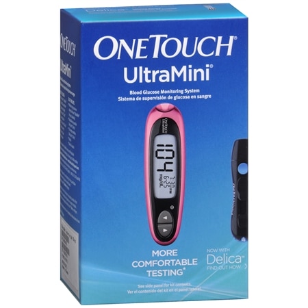 OneTouch_UltraMini_Blood_Glucose_Meter Pink_Glow