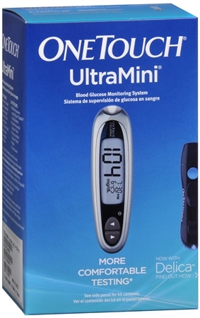 OneTouch_UltraMini_Blood_Glucose_Meter Silver Moon