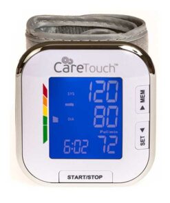 CareTouch-Wrist-Blood-Pressure-Monitor-Fully-Automatic-Platinum-Series-Edition-5.5'---8.5'-Cuff-Size