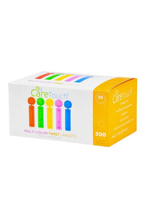 CareTouch-Lancets-twist-top-300-count-multi-color-30g