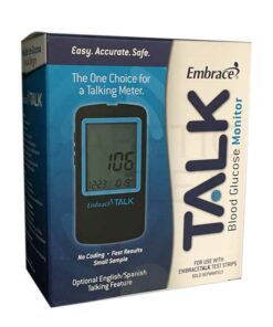 Embrace-talk-glucose-meter