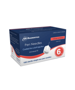 US Diagnostics pen needles 31g 6mm