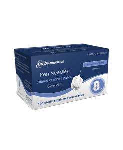 US Diagnostics pen needles 31g 8mm