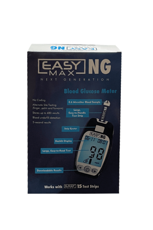 EasyMax NG blood glucose monitor