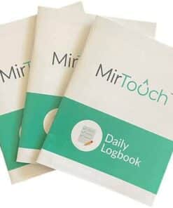 mirtouch logbook pack of 3