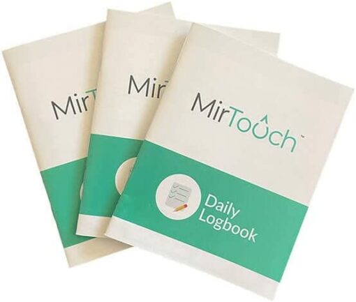 mirtouch logbook pack of 3