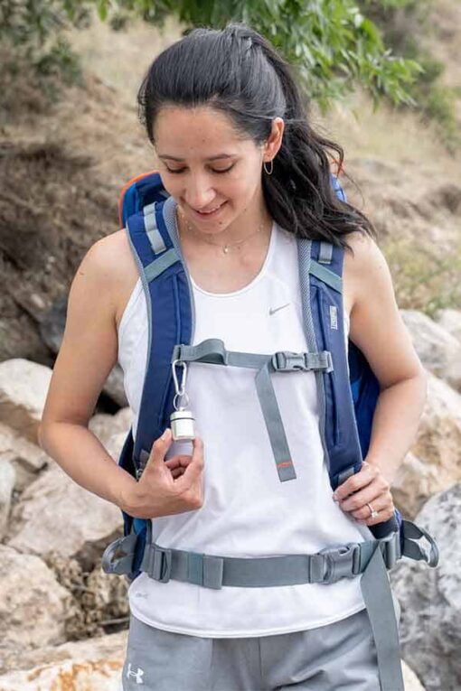Glucose-tablet-container-for-hiking